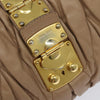 Miu Miu Coffer Convertible Satchel Matelasse Leather