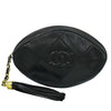 Secondhand Chanel Vintage Diamond CC Tassel Clutch Quilted