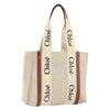 Secondhand Chloe Woody Tote Canvas with
