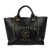 Secondhand Chanel Deauville Tote Studded Caviar