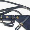 Secondhand Prada Convertible Logo Tote Tessuto