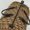 Christian Dior Vintage Trotter Boston Bag Diorissimo Canvas