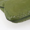 Secondhand Bottega Veneta Intrecciato Green Leather Bags
