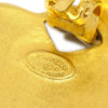 Secondhand Chanel Vintage CC Heart Clip-On Earrings