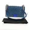 Secondhand Chanel Boy Flap Bag Quilted Plexiglass Patent
