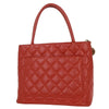 Chanel Medallion Tote Quilted Caviar