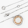Secondhand Damiani Belle epoque round necklace White