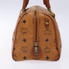 Secondhand MCM Visetos logogramme Handbag Canvas and