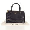 Secondhand Prada Galleria Double Zip Tote Vernice Saffiano