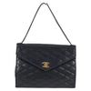 Secondhand Chanel Vintage Envelope Flap Shoulder Bag Quilted
