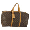 Louis Vuitton Sac Souple Handbag Monogram Canvas