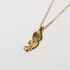 Secondhand Christian Dior CD Pendant Necklace Gold-plated