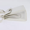 Secondhand Celine Gancini Handbag White Leather Bags