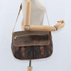 Secondhand Celine Vintage Macadam Shoulder Bag Canvas and