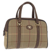 Secondhand Burberry Nova Handbag Khaki Canvas Bags