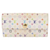Secondhand Louis Vuitton Vintage Sarah Wallet Monogram Canvas Multicolor
