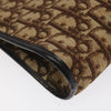 Christian Dior Vintage Trotter Shoulder Bag Canvas