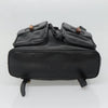 Gucci Vintage Bamboo Backpack Leather