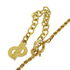Secondhand Christian Dior CD Pendant Necklace Gold-plated