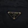 Secondhand Prada Metal Handles Tote Tessuto