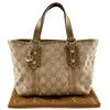 Gucci Belted Tote GG Coated Canvas
