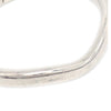 Tiffany & Co. Elsa Peretti Curved Wedding Band Ring Silver 925