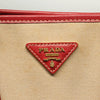 Secondhand Prada Convertible Tote Canvas and Saffiano