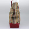 Secondhand Burberry Nova Check Tote canvas check pattern