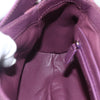 Secondhand Bvlgari Chandra Satchel Purple Leather Bags