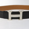 Secondhand Hermes Constance Belt Black Leather Accessories