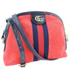 Gucci Ophidia Dome Shoulder Bag Suede