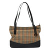 Secondhand Burberry Nova Check Tote Canvas and