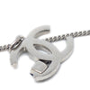 Chanel CC Chain Pendant Necklace Metal and Faux Pearls