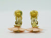 Secondhand Chanel Vintage CC Flower Clip-On Earrings