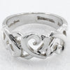Secondhand Tiffany & Co. Triple Loving Heart Ring Silver 925