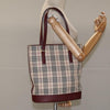 Secondhand Burberry Nova Check Tote Canvas and
