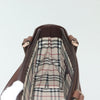 Secondhand Burberry Handle Tote Brown Leather Bags