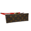 Louis Vuitton Locky Handbag Monogram Canvas with Leather