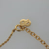 Secondhand Christian Dior CD Logo necklace