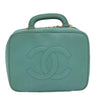 Secondhand Chanel Vintage Timeless Zip Around Vanity Case Caviar