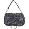 Secondhand Christian Dior Vintage Double Saddle Bag Diorissimo