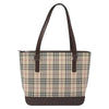 Burberry Nova Check Tote canvas check pattern