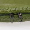 Secondhand Bottega Veneta Intrecciato Green Leather Bags