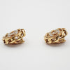 Secondhand Chanel Vintage CC Round Clip-On Earrings