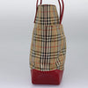 Secondhand Burberry Nova Check Tote canvas check pattern