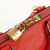 Louis Vuitton Alma Handbag Monogram Vernis