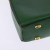 Secondhand Celine Shoulder Bag Green Leather Bags