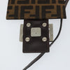 Fendi Vintage Flap Clutch Zucca canvas
