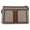 Secondhand Gucci Ophidia Zip Shoulder Bag GG
