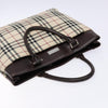 Secondhand Burberry Nova Check Tote Canvas and